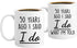 50th Anniversary Coffee Mug for Husband & Wife